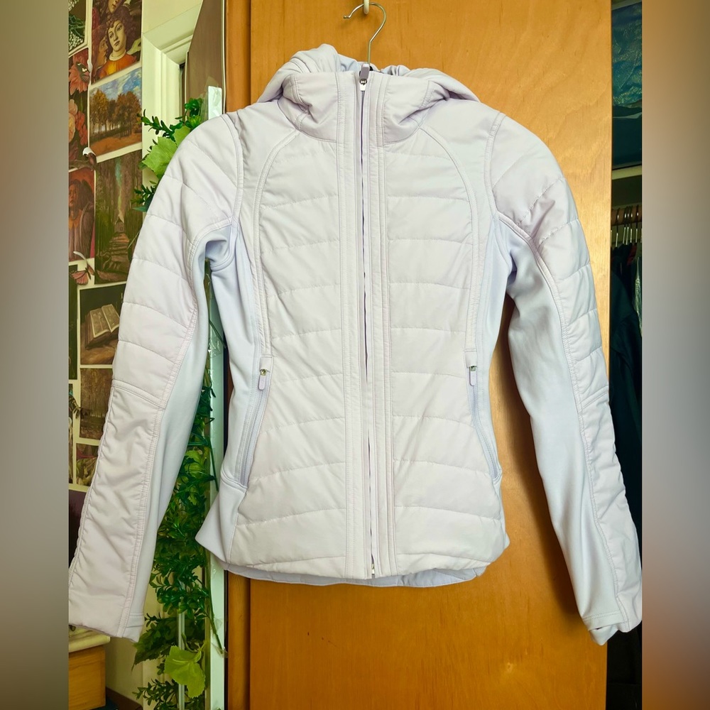 Lululemon lilac another mile jacket
